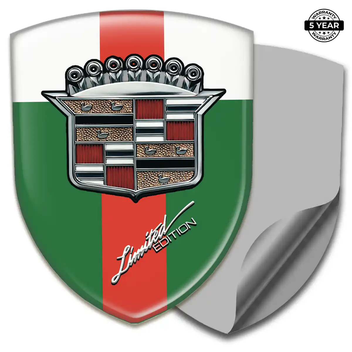 Cadillac 3D Logo Sticker Outer Style