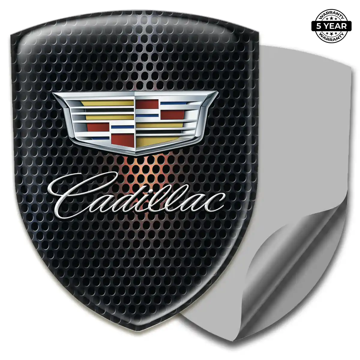 Cadillac 3D Logo Sticker Prestige Line