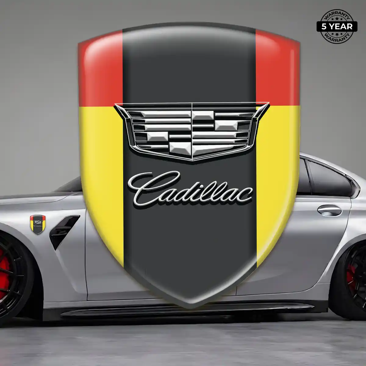 Cadillac 3D Resin Sticker Cabin Style