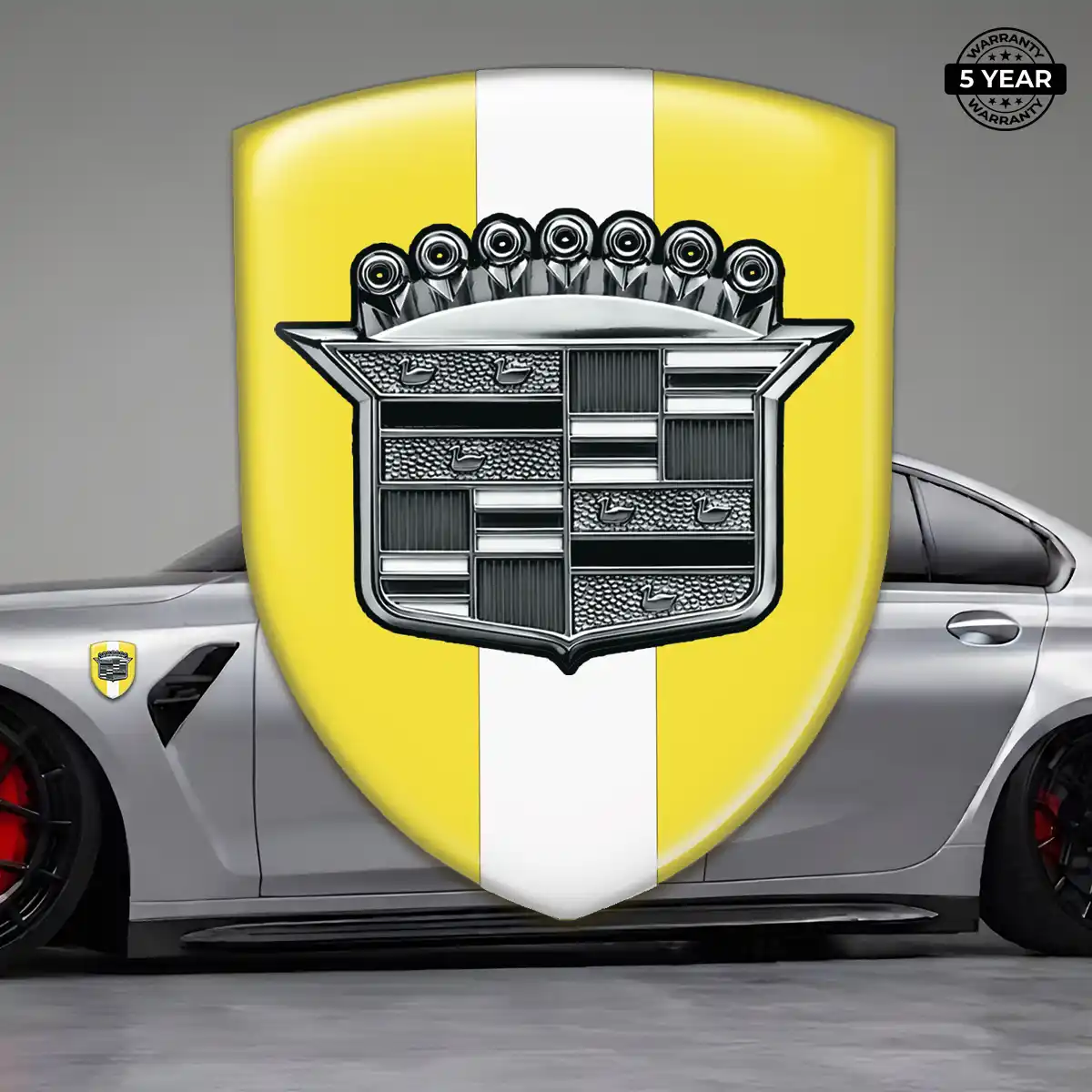 Cadillac 3D Resin Sticker Opulent Line
