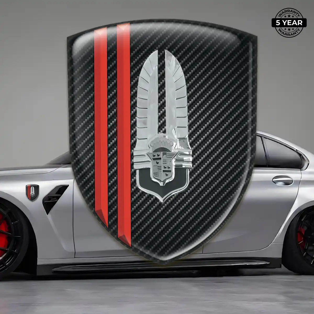 Cadillac 3D Resin Sticker Outer Style