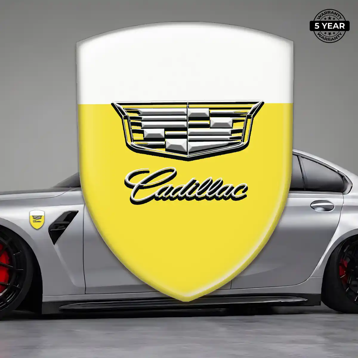 Cadillac 3D Resin Sticker Prestige Line