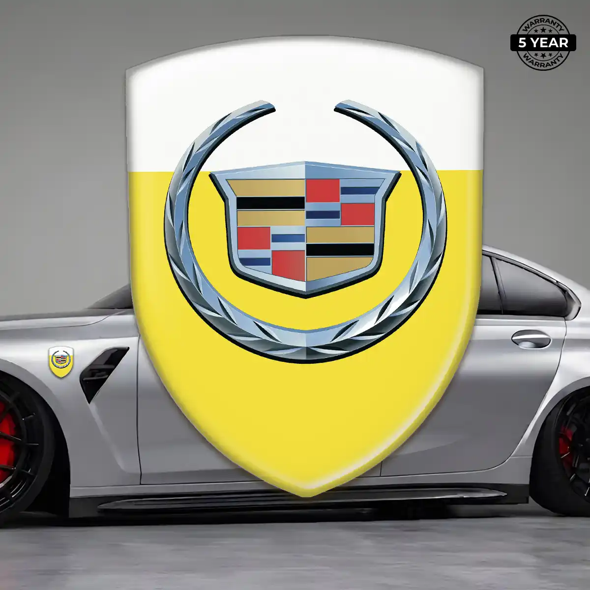 Cadillac 3D Resin Sticker Signature Grade