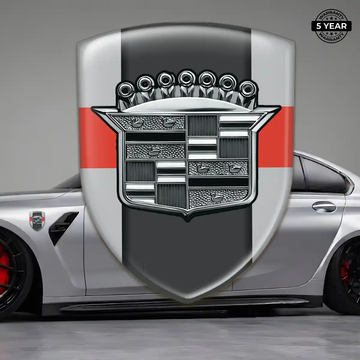 Cadillac Automotive Emblem Sticker Auto Tuning