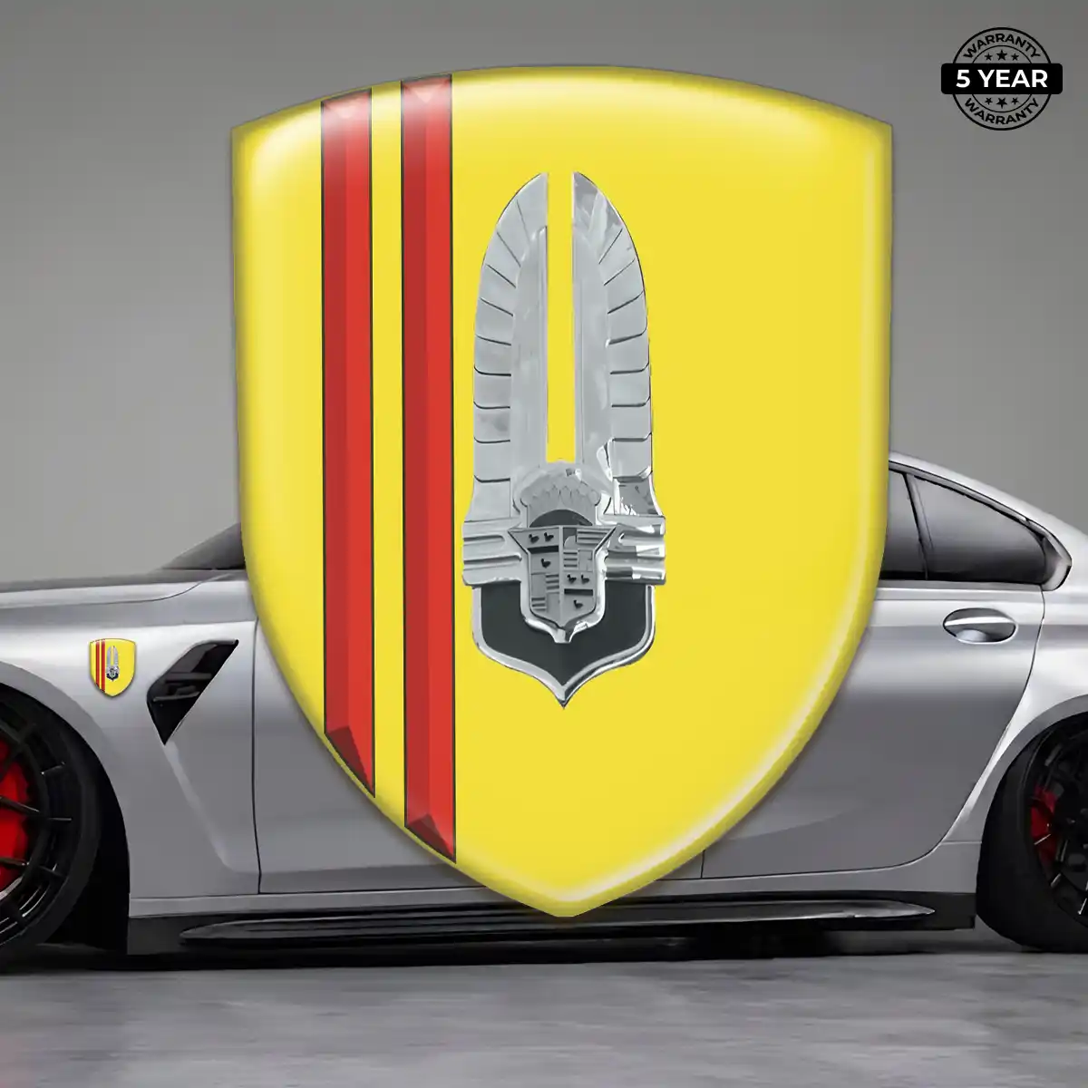 Cadillac Automotive Emblem Sticker Cabin Style