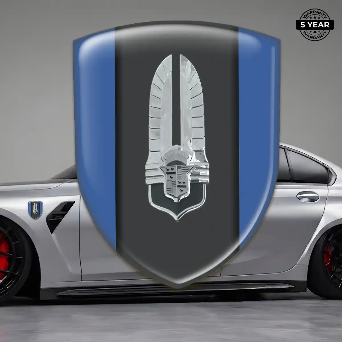 Cadillac Automotive Emblem Sticker Noble Edition