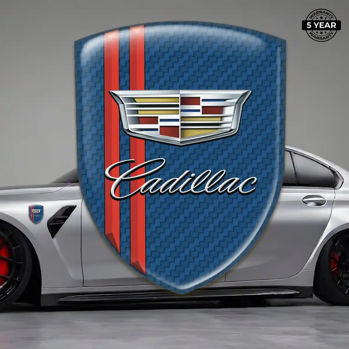 Cadillac Automotive Emblem Sticker Superior Craft