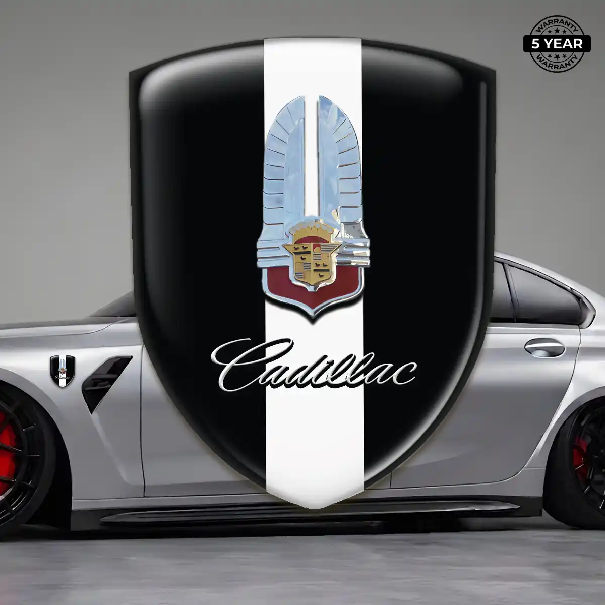 Cadillac Automotive Logo Sticker Auto Tuning