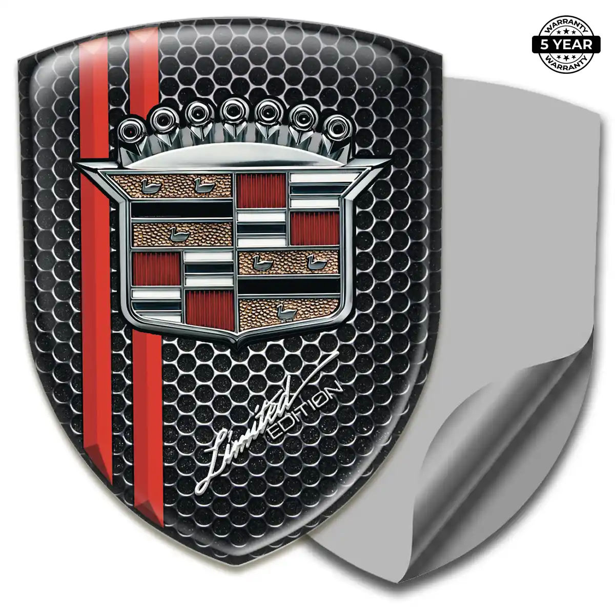 Cadillac Automotive Logo Sticker Outer Style