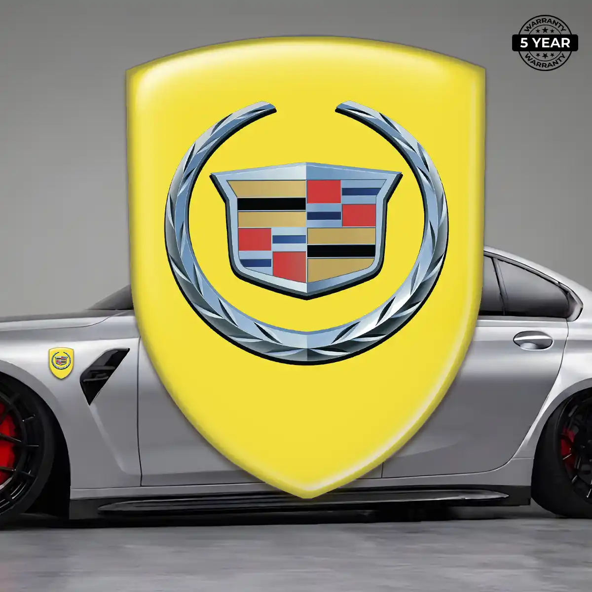 Cadillac Automotive Logo Sticker Signature Edition