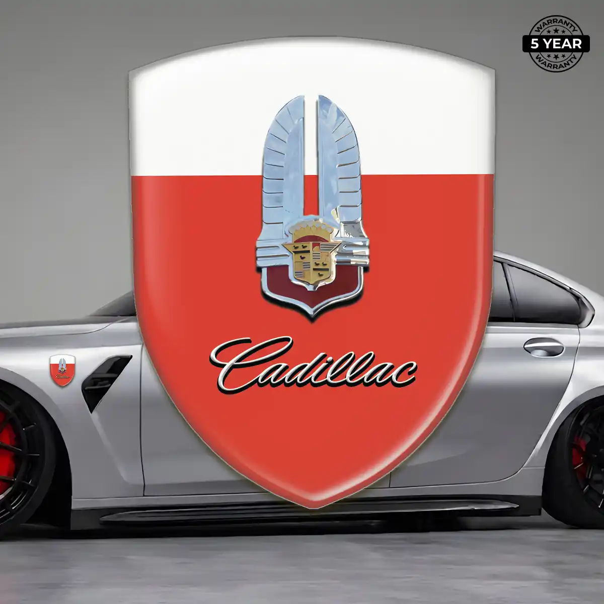 Cadillac Automotive Logo Sticker Superior Craft