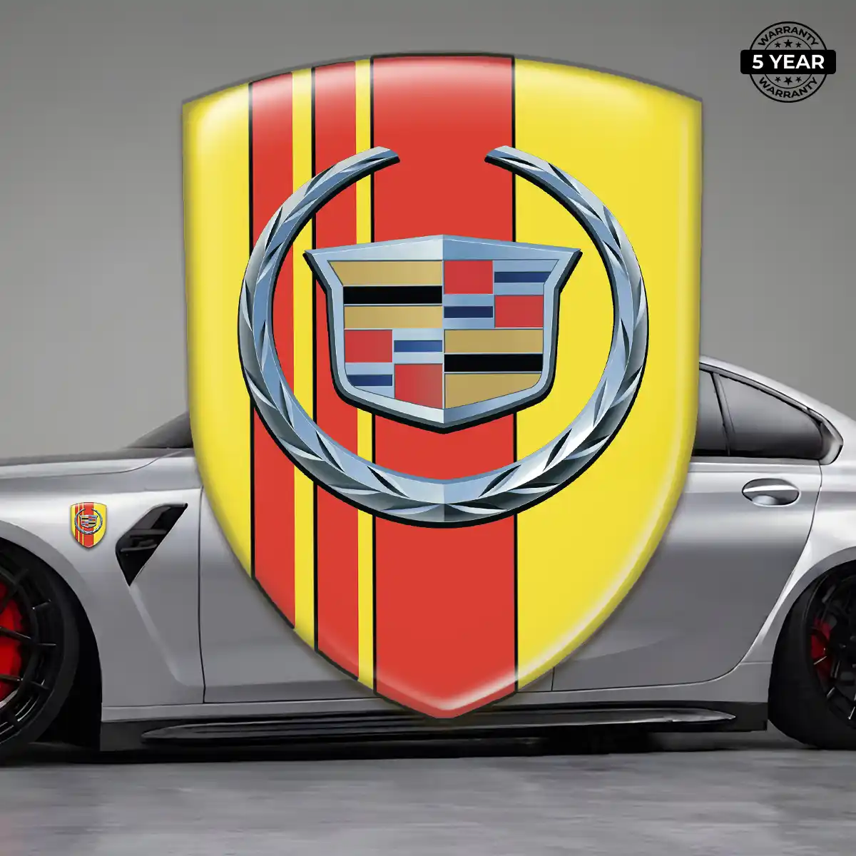 Cadillac Automotive Resin Decal Cabin Style