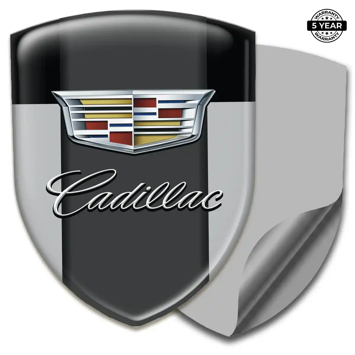 Cadillac Automotive Resin Decal Deluxe Edition