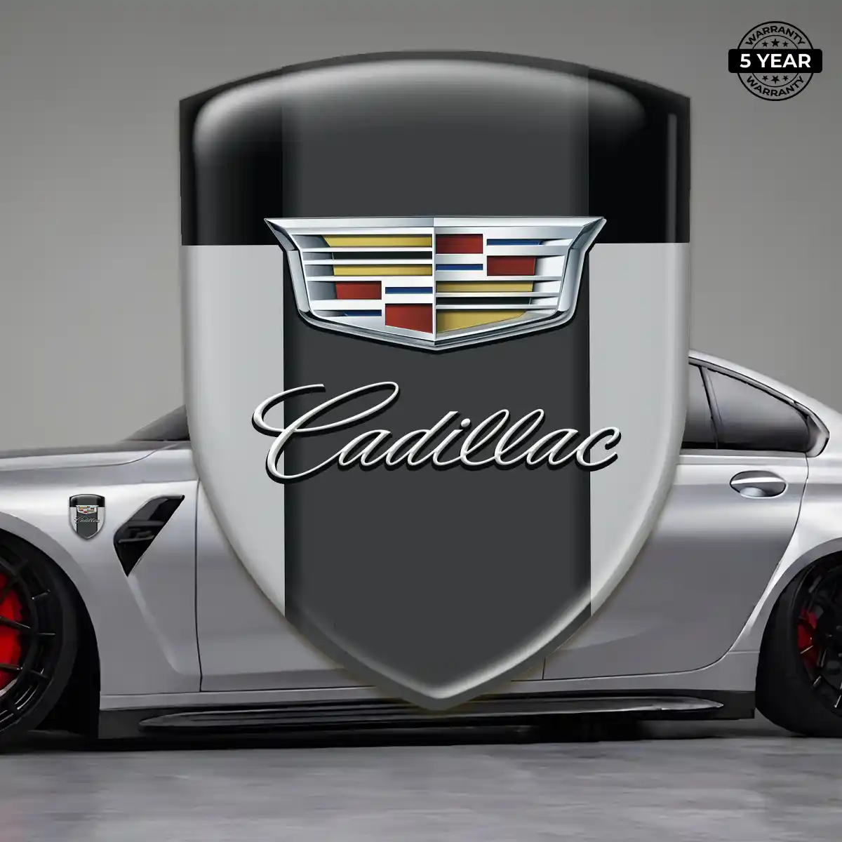 Cadillac Automotive Resin Decal Deluxe Edition