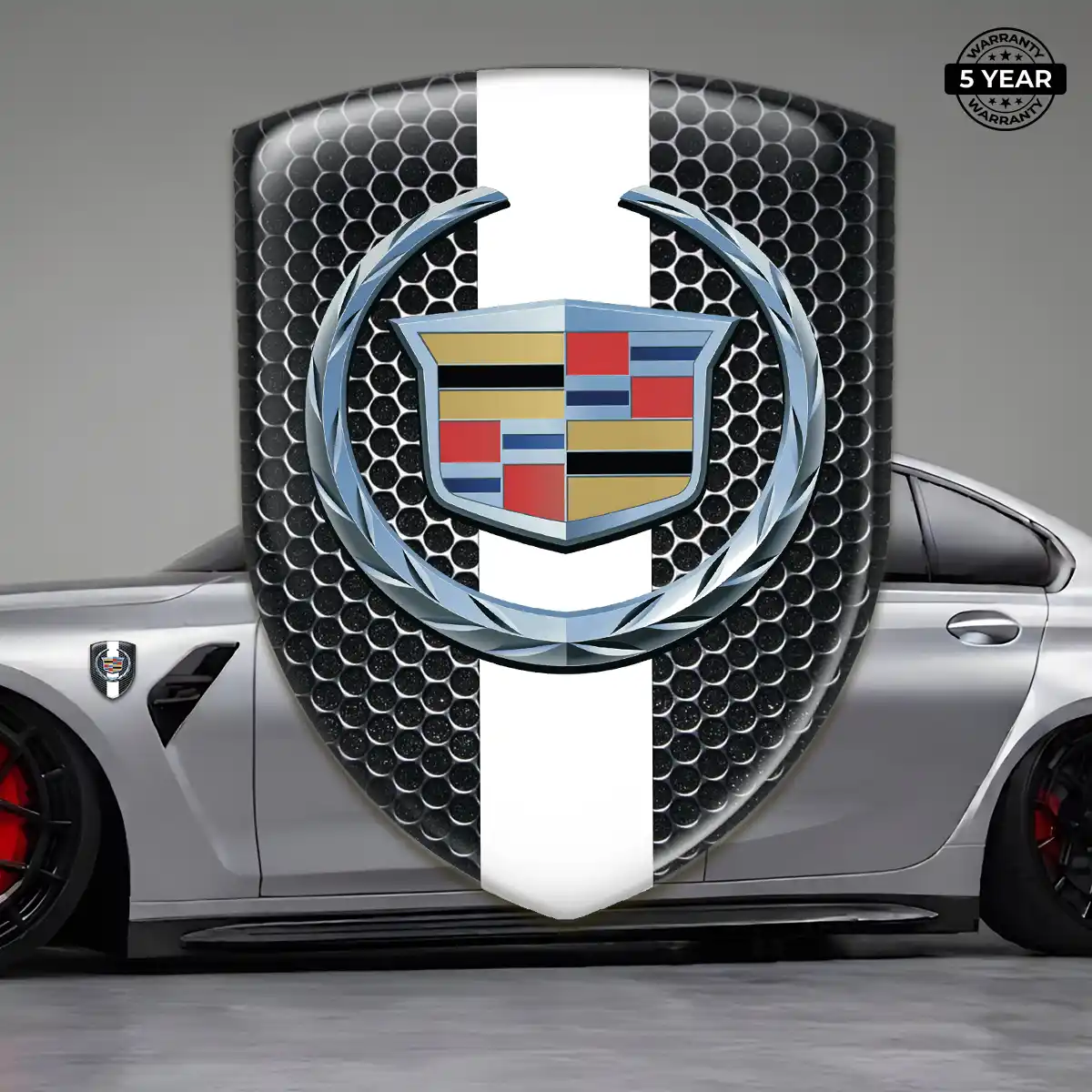 Cadillac Automotive Resin Decal Elite Edition