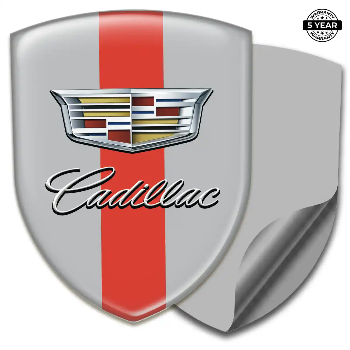 Cadillac Automotive Resin Decal Elite Finish
