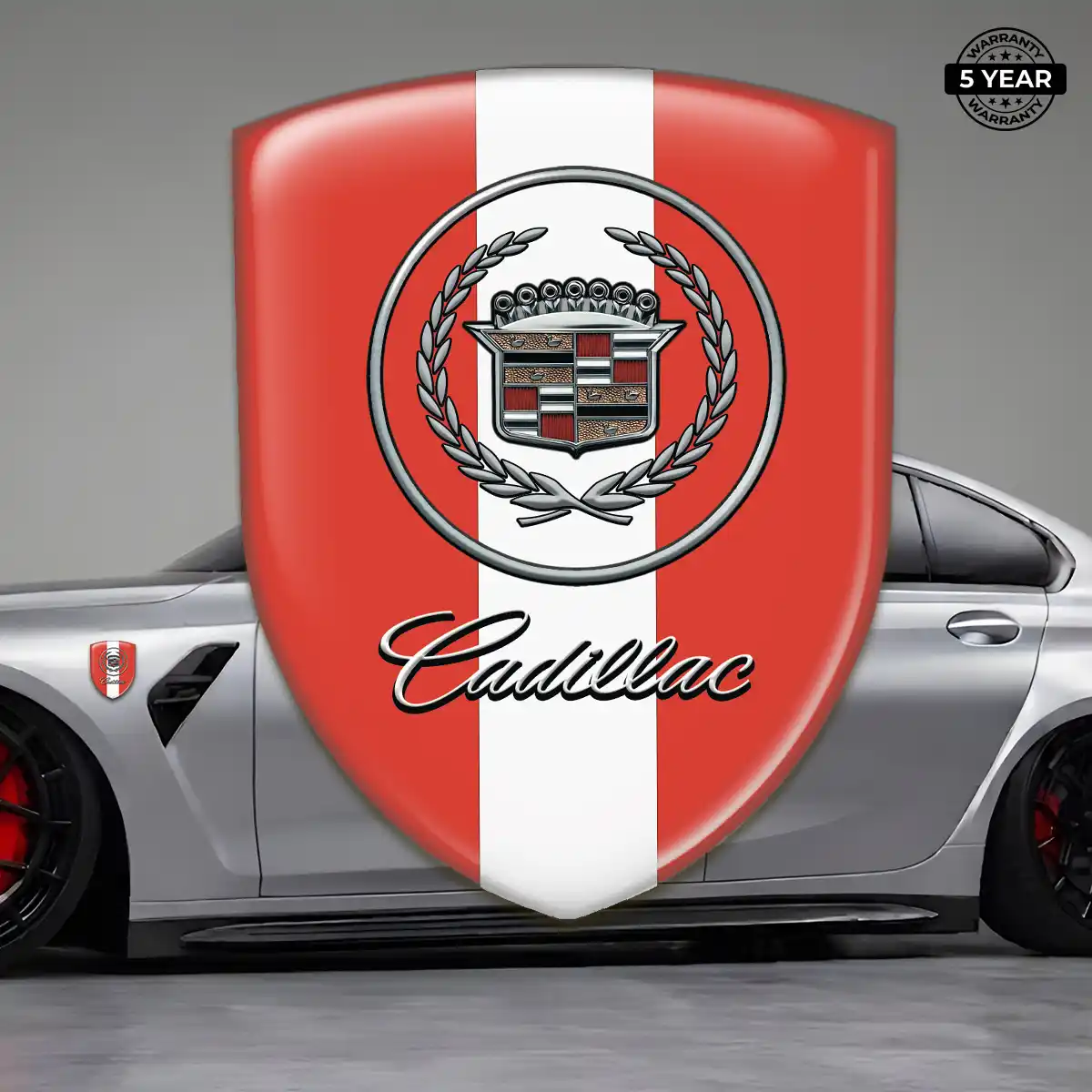 Cadillac Automotive Resin Decal Exterior Luxe