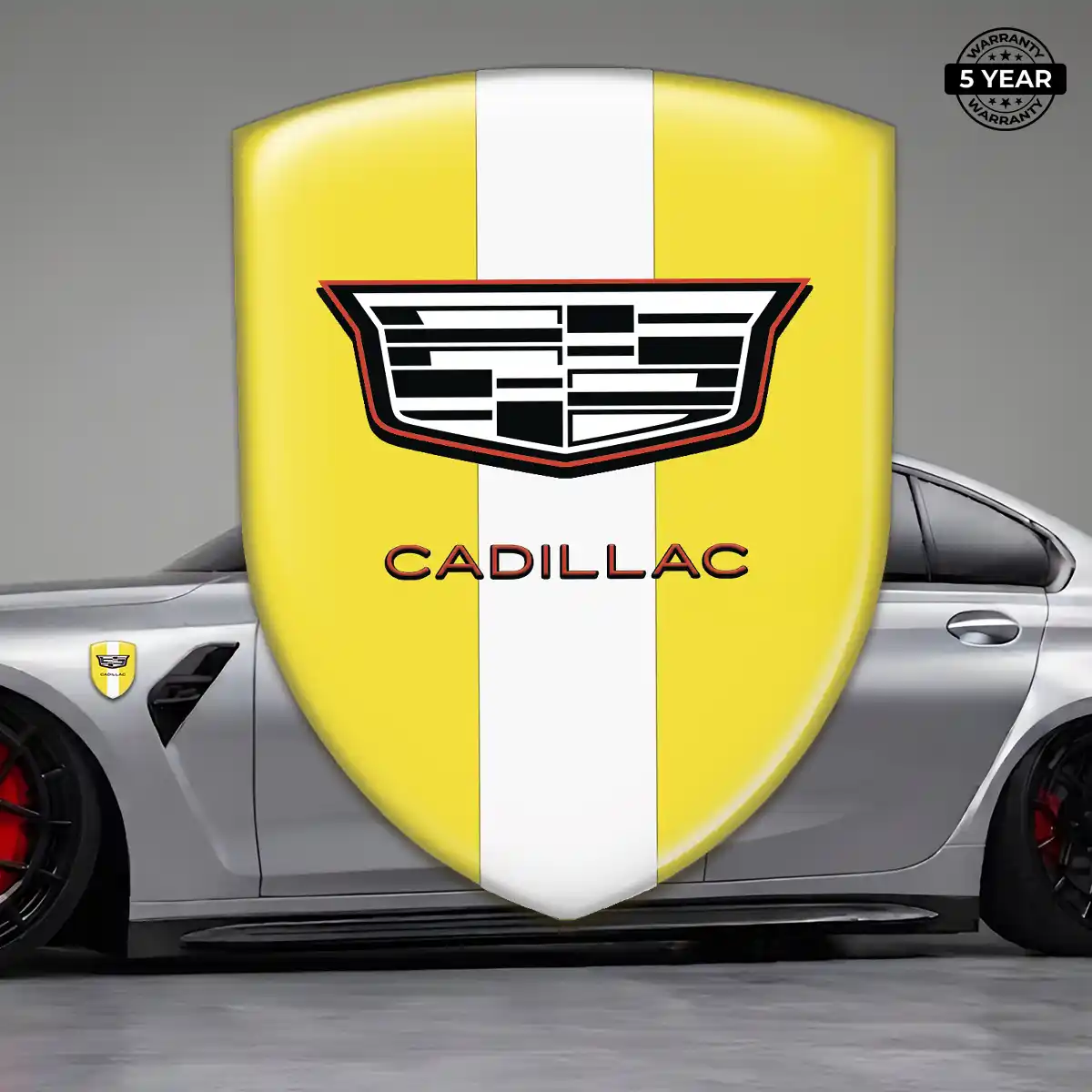 Cadillac Automotive Resin Decal Interior Elegance