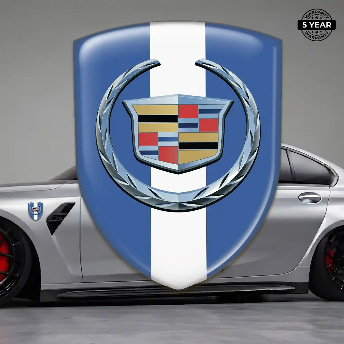 Cadillac Automotive Resin Decal Outer Style