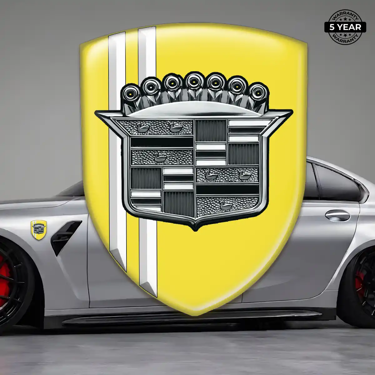 Cadillac Automotive Resin Decal Resin Luxe