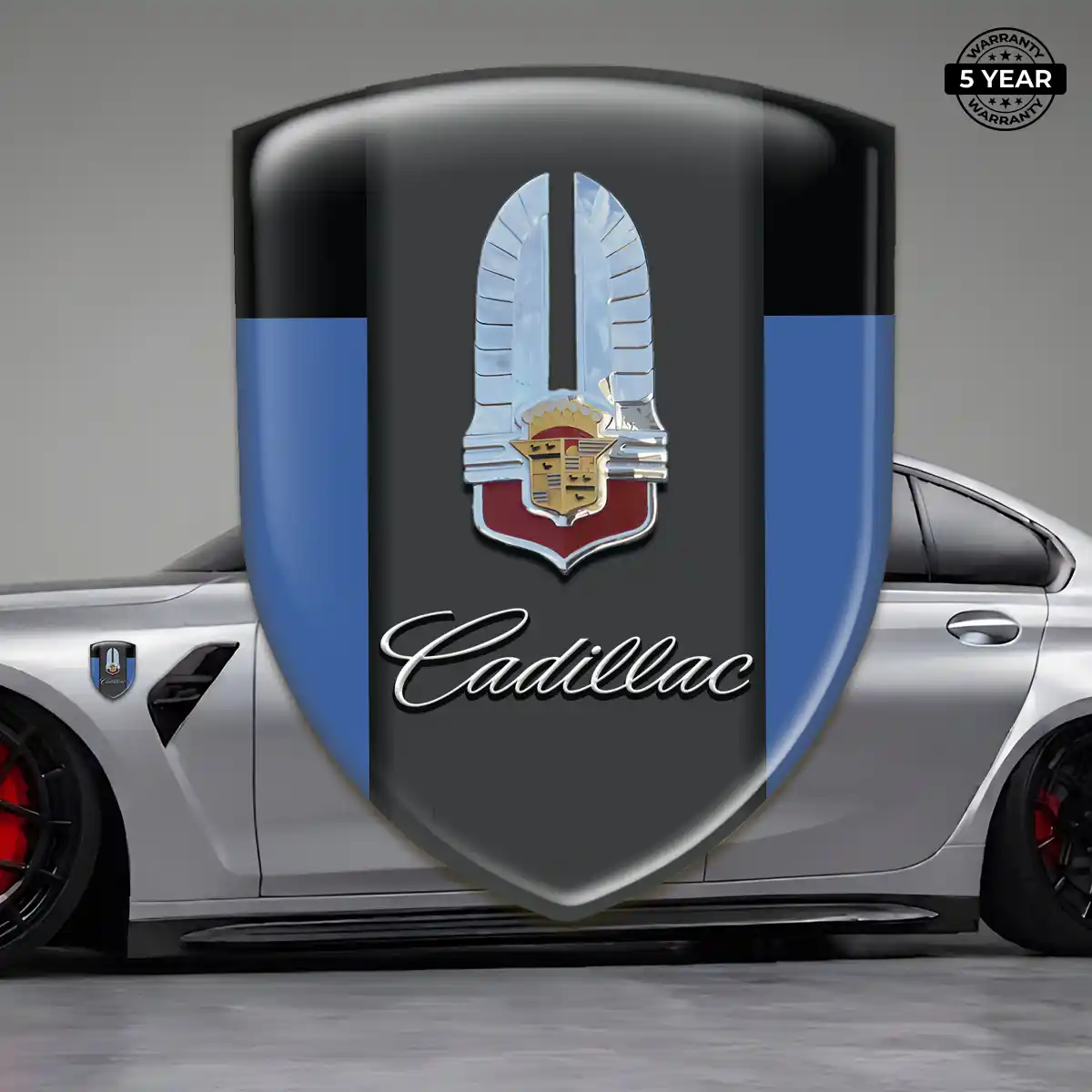 Cadillac Automotive Resin Decal Signature Grade