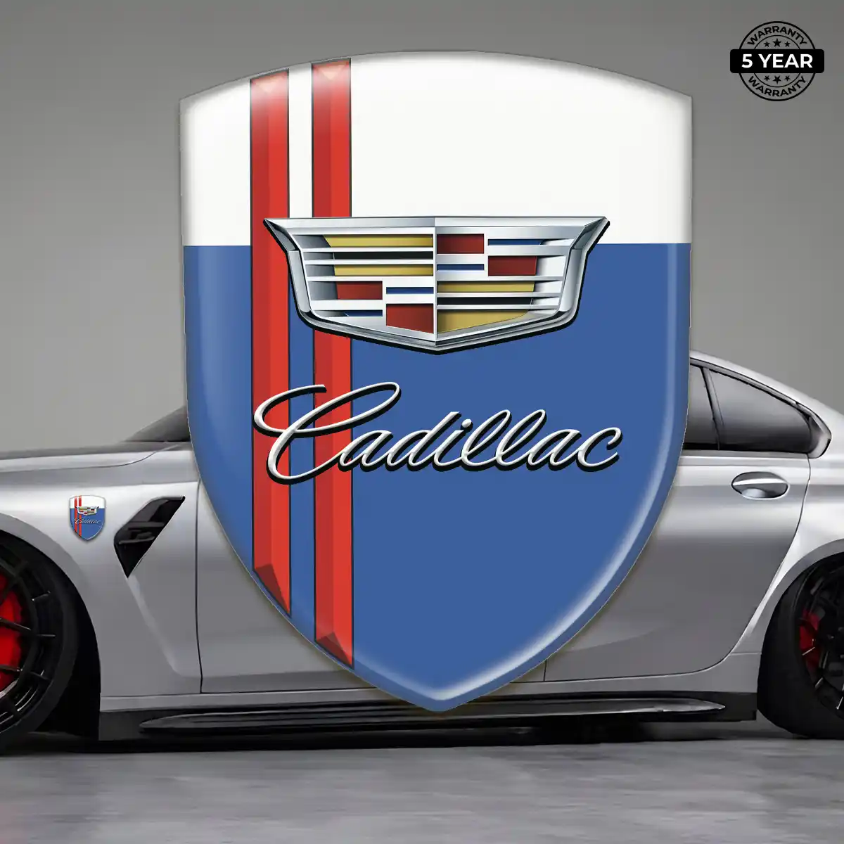 Cadillac Automotive Resin Decal Vortex Series