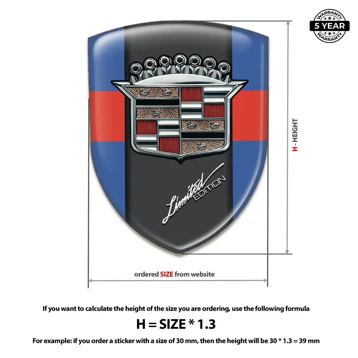 Cadillac Badge Exterior Luxe