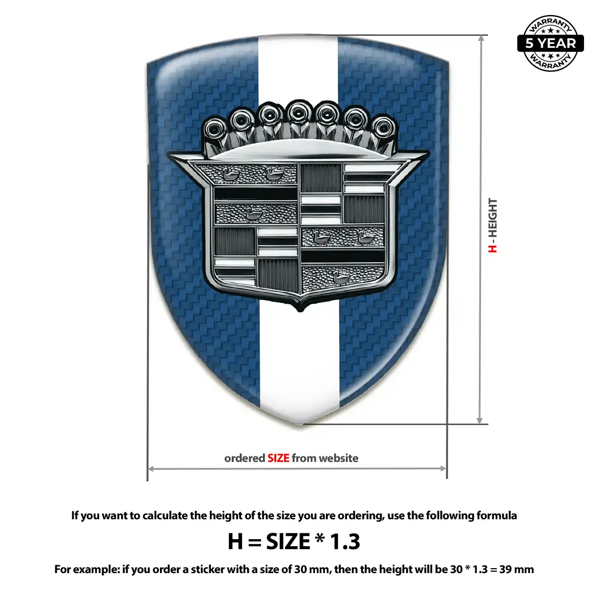 Cadillac Badge Interior Elegance