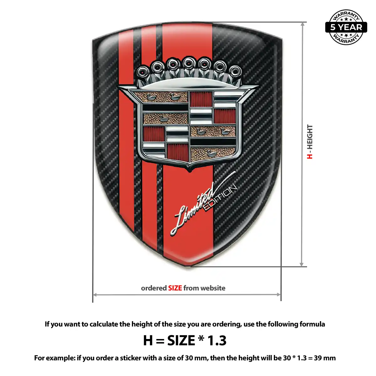 Cadillac Badge Noble Edition