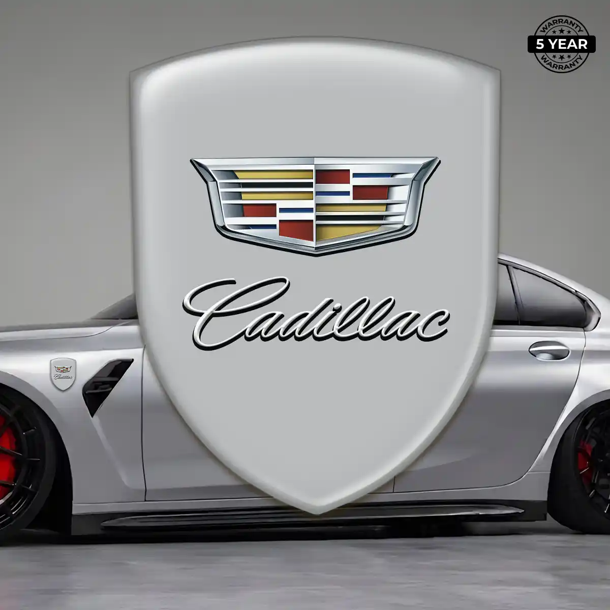 Cadillac Badge Premium Dome