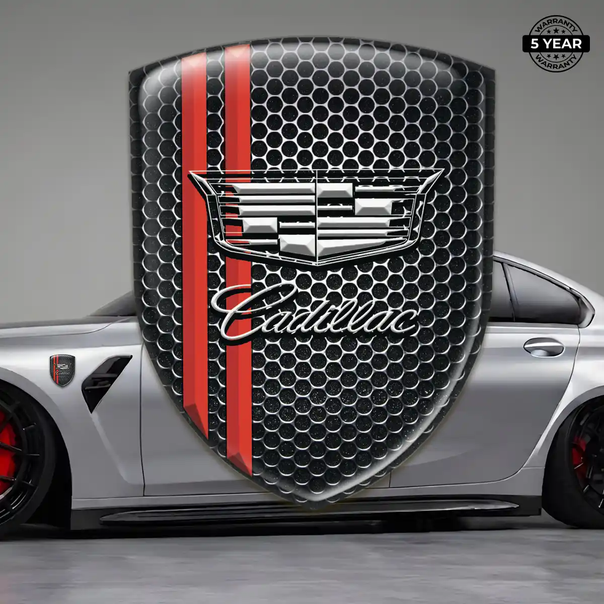 Cadillac Badge Refined Design