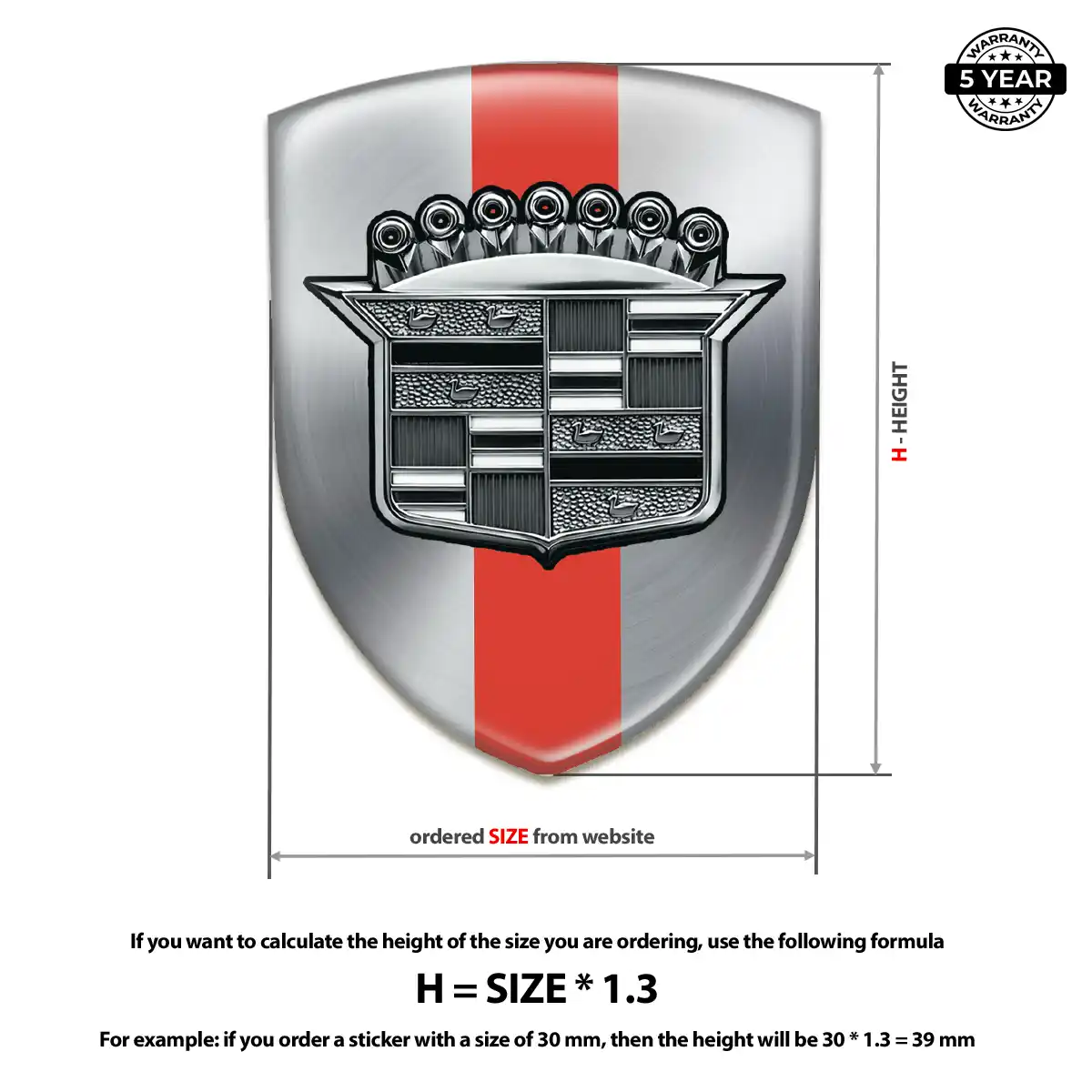 Cadillac Badge Signature Grade