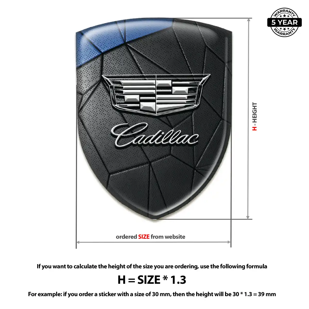 Cadillac Badge Sport Tuning