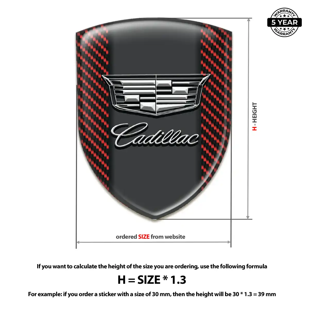 Cadillac Badge Superior Craft