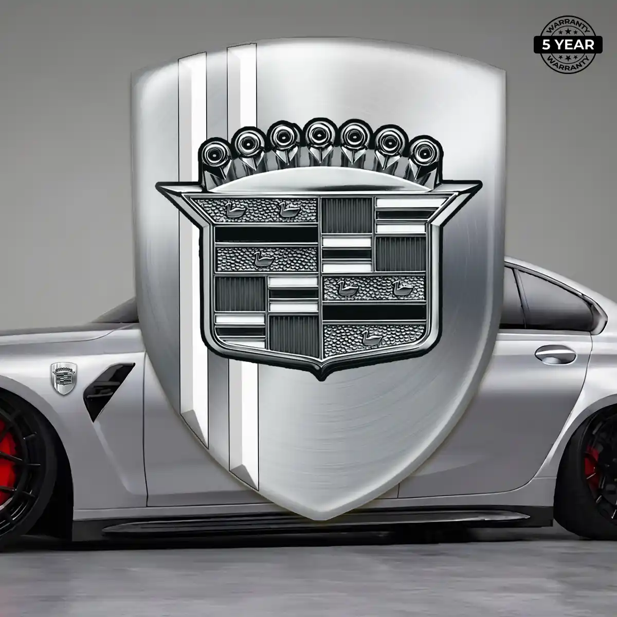 Cadillac Badge Vortex Series