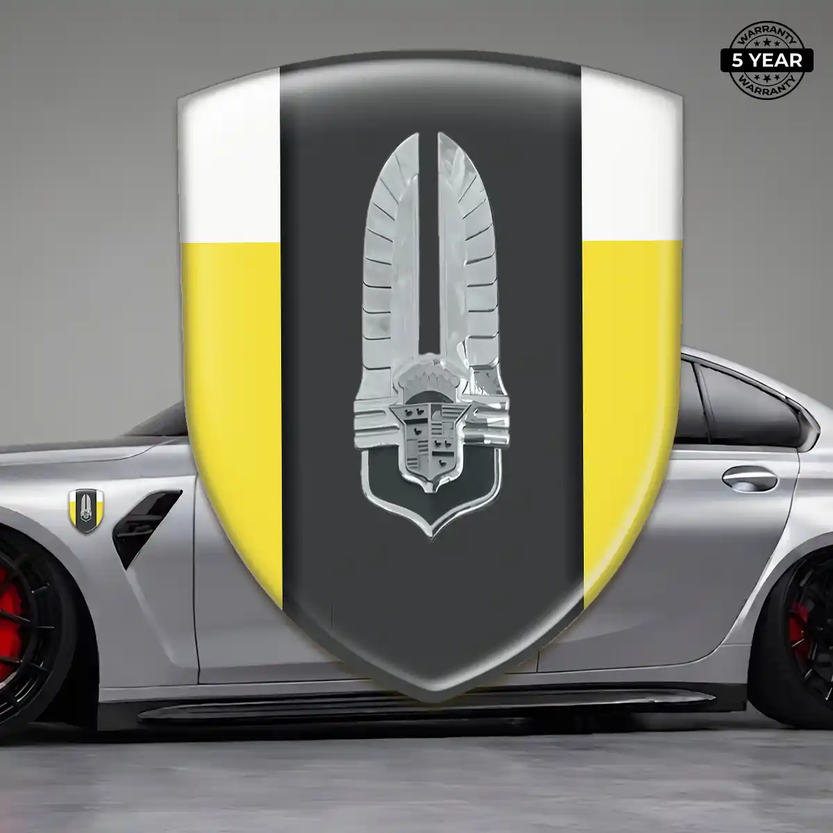 Cadillac Car Badge Sticker Premium Dome