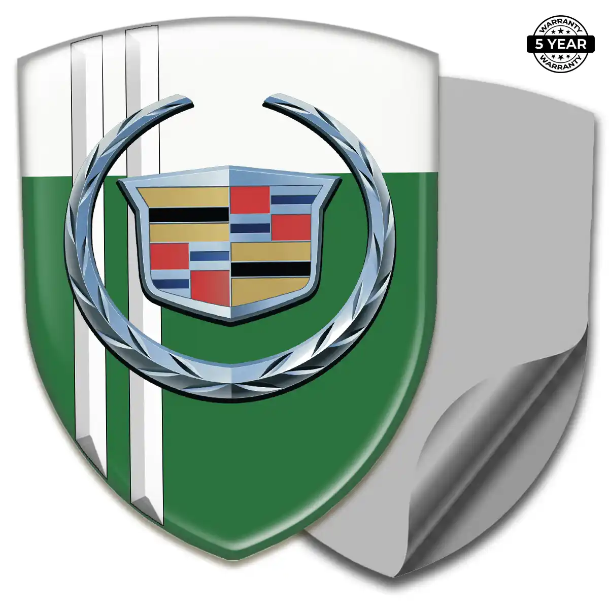Cadillac Car Badge Sticker Prestige Line