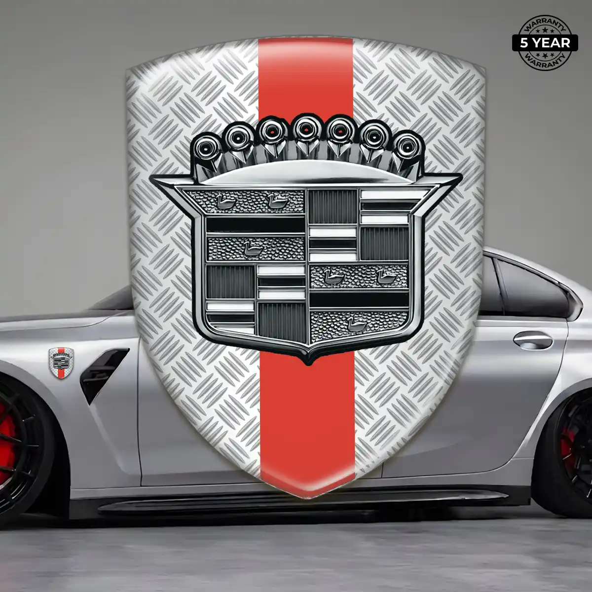 Cadillac Car Emblem Decal Noble Edition