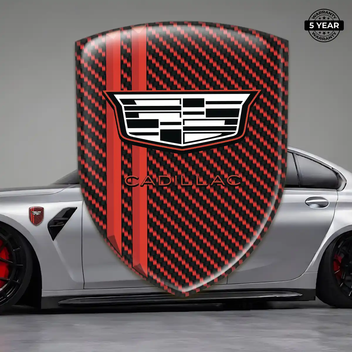 Cadillac Car Emblem Decal Prime Quality