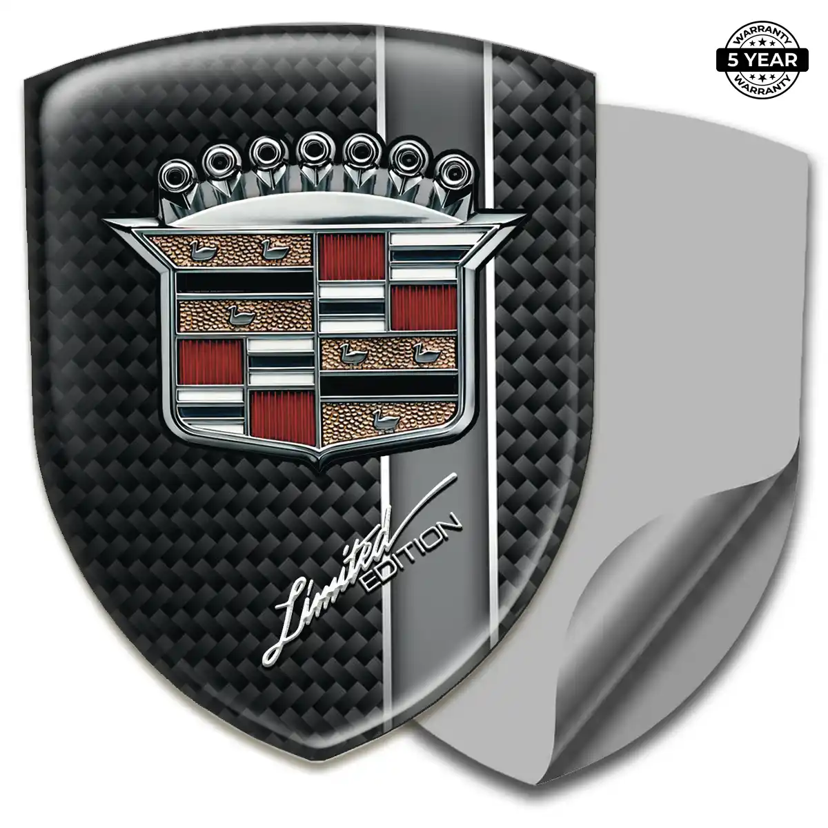 Cadillac Car Emblem Overlay Cabin Style