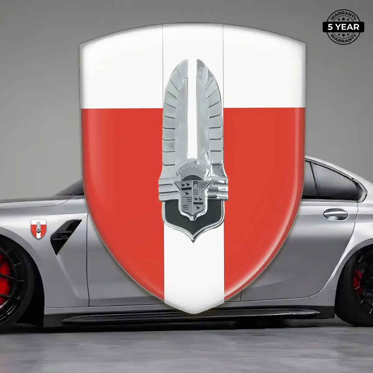 Cadillac Car Emblem Overlay Interior Luxe