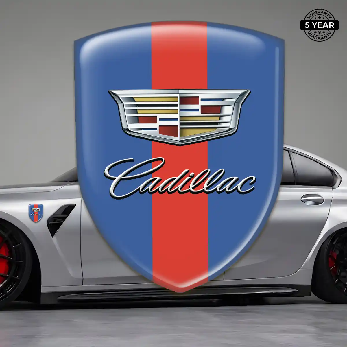 Cadillac Car Emblem Overlay Prime Quality