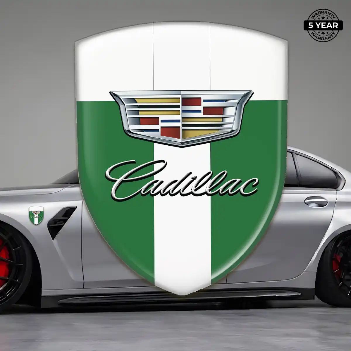 Cadillac Car Emblem Overlay Sport Tuning