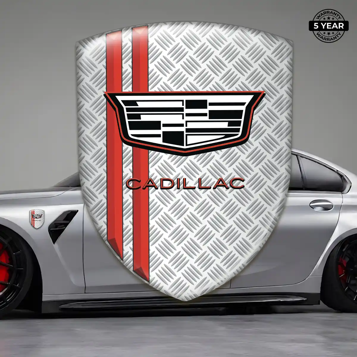 Cadillac Car Emblem Overlay Superior Craft