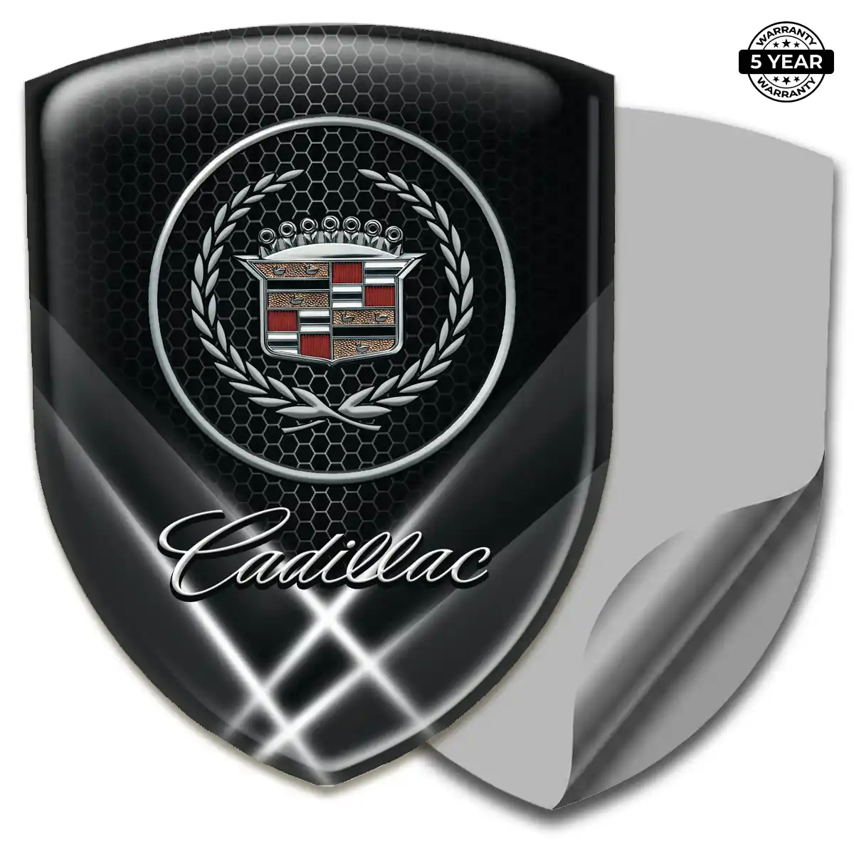Cadillac Car Emblem Overlay Vortex Elite