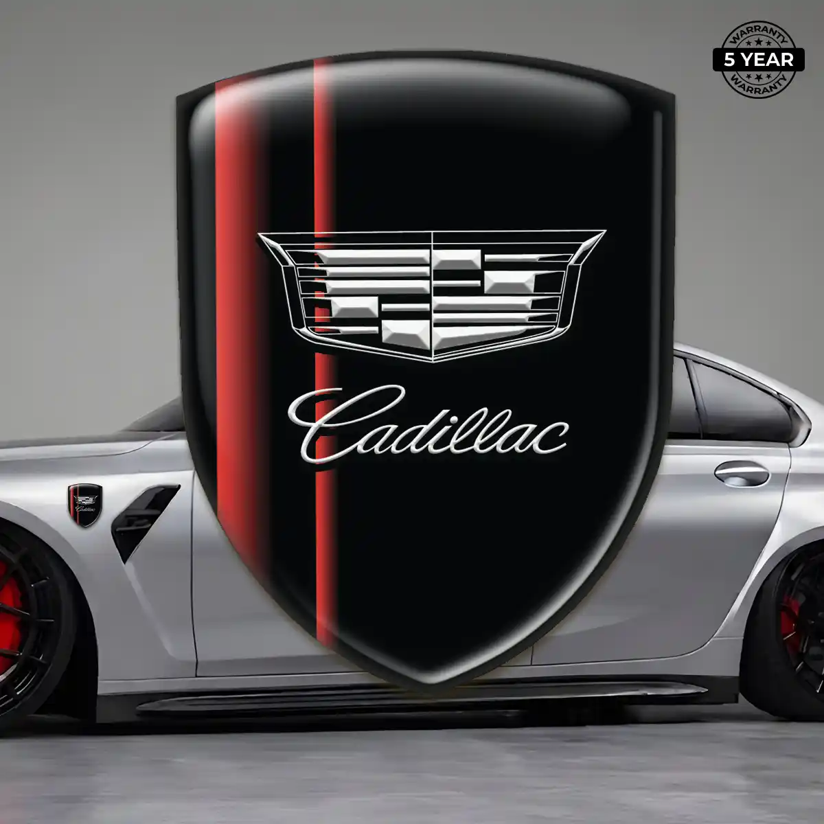 Cadillac Car Logo Decal Noble Edition