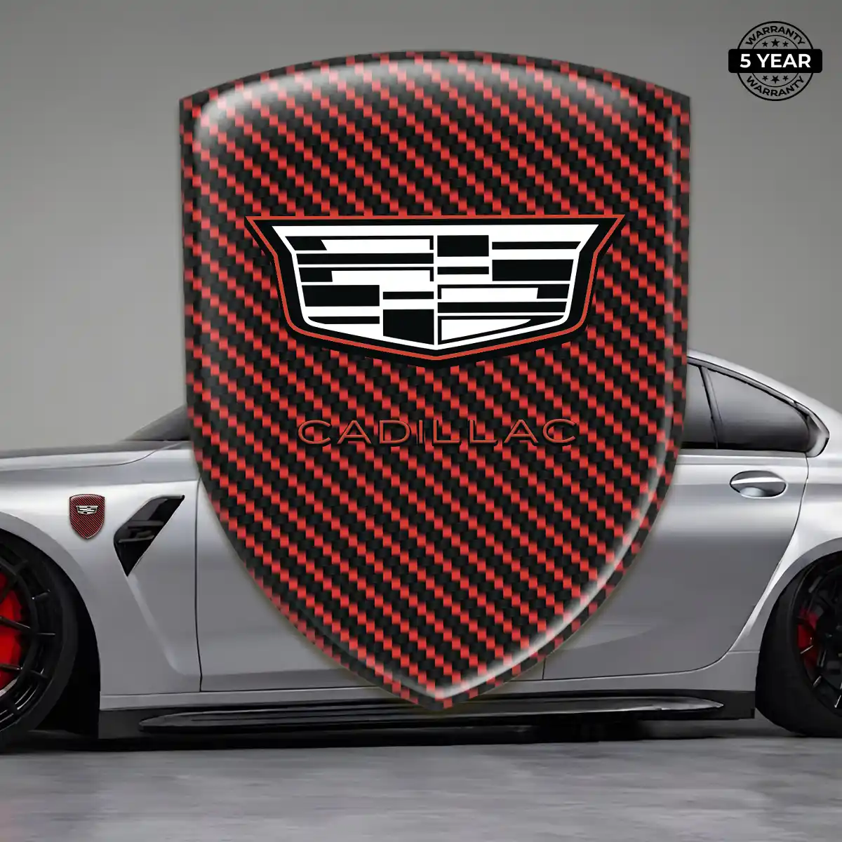 Cadillac Car Logo Decal Performance Style