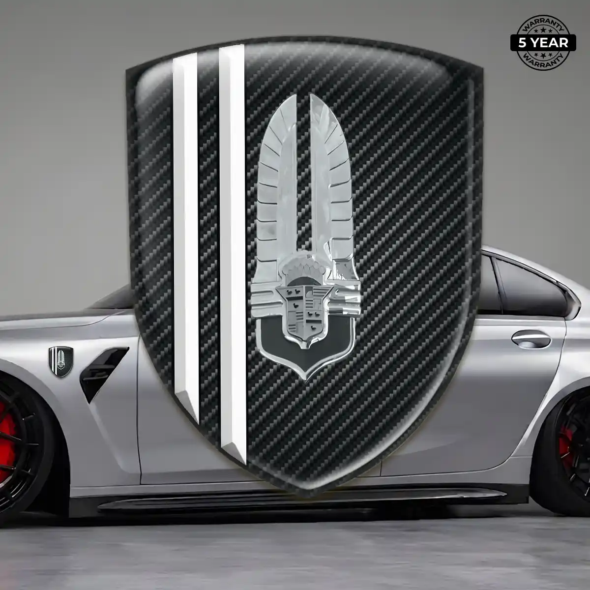 Cadillac Car Logo Decal Resin Luxe