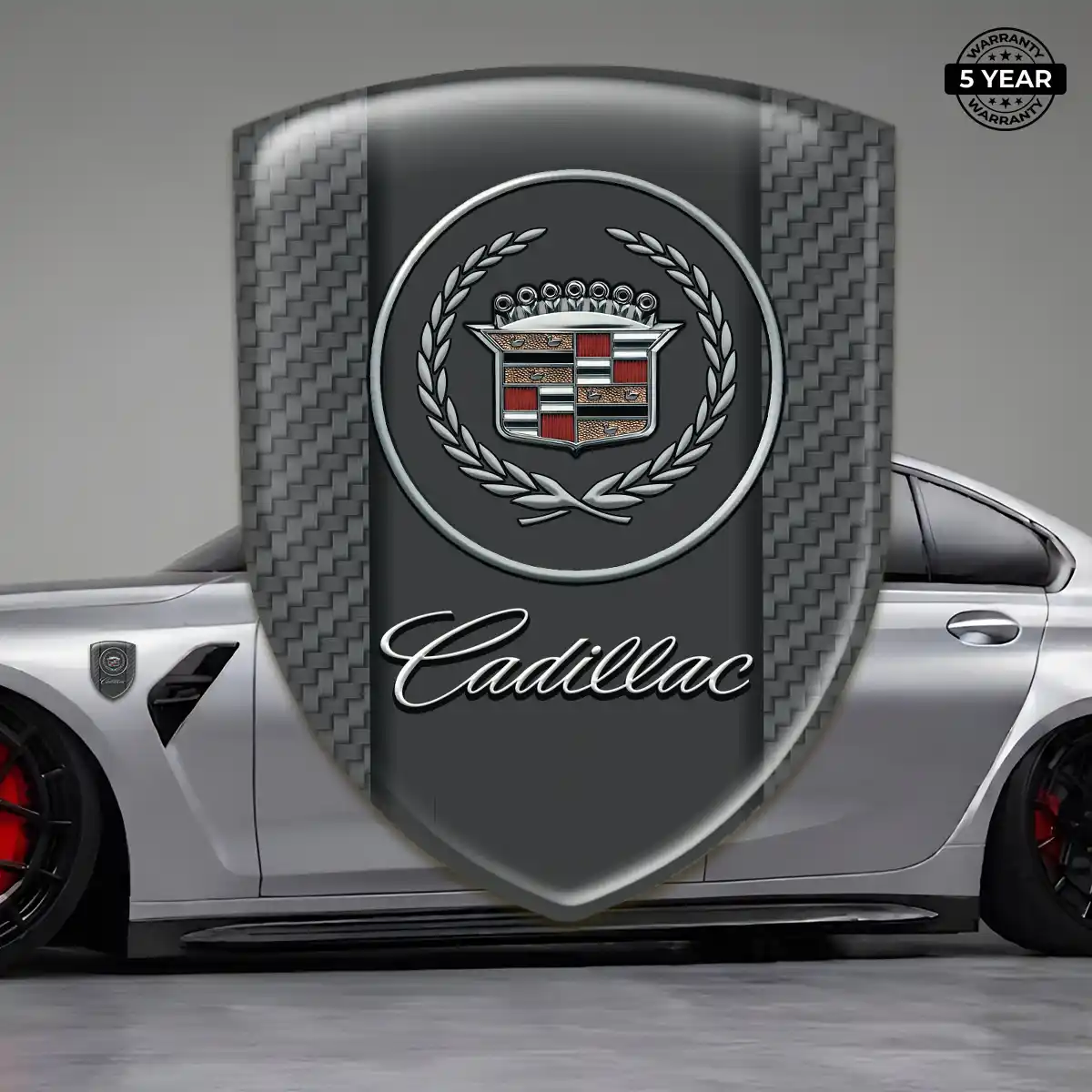 Cadillac Car Logo Decal Signature Edition