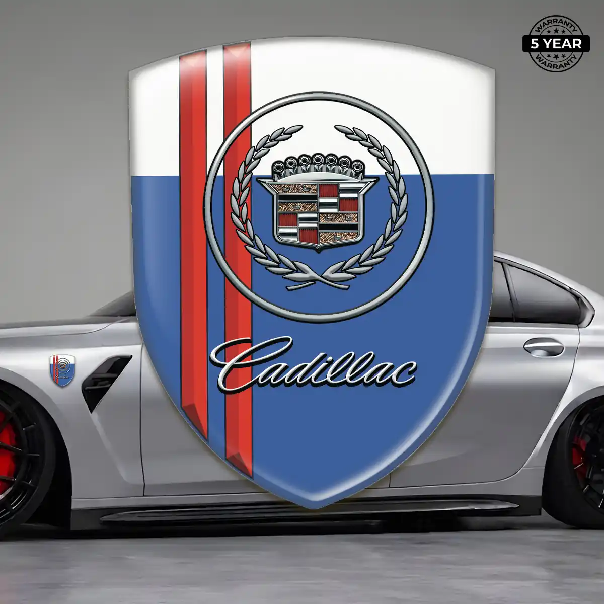 Cadillac Car Logo Decal Vortex Elite